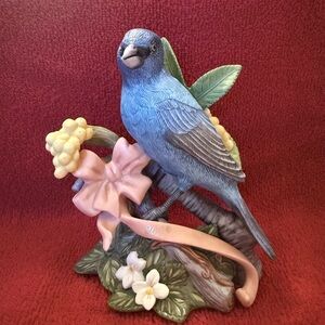 Lenox 2009 Indigo Bunting. Hand painted bisque porcelain. Mint condition.